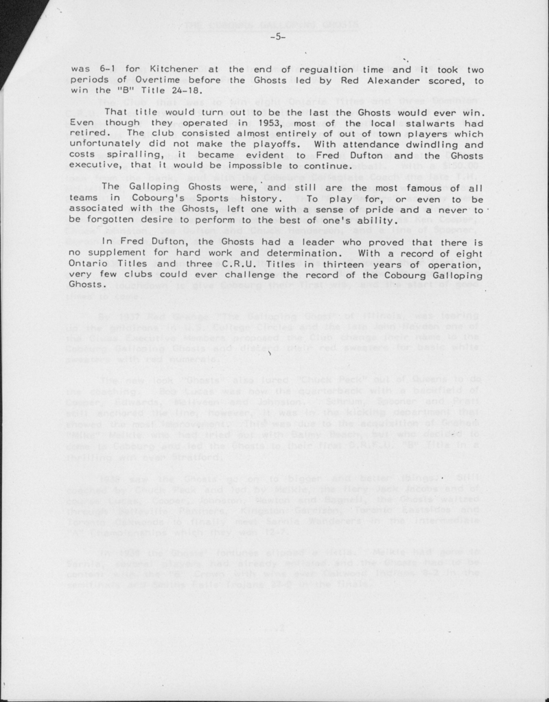 Football -Galloping Ghosts -A06-team history