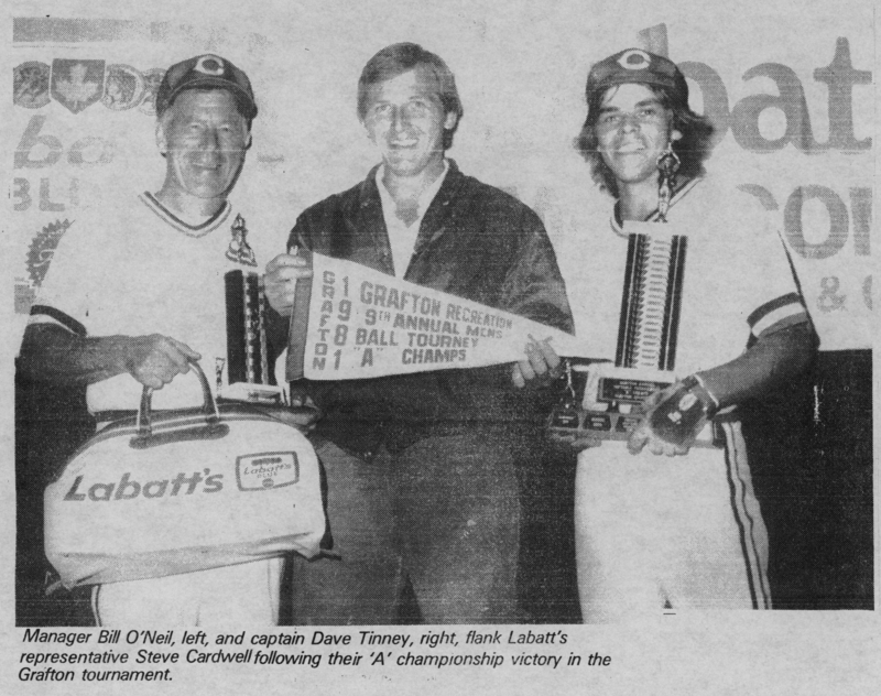 Softball -Grafton Tournament -1981 -Mens-A Champs-Sommervilles 1