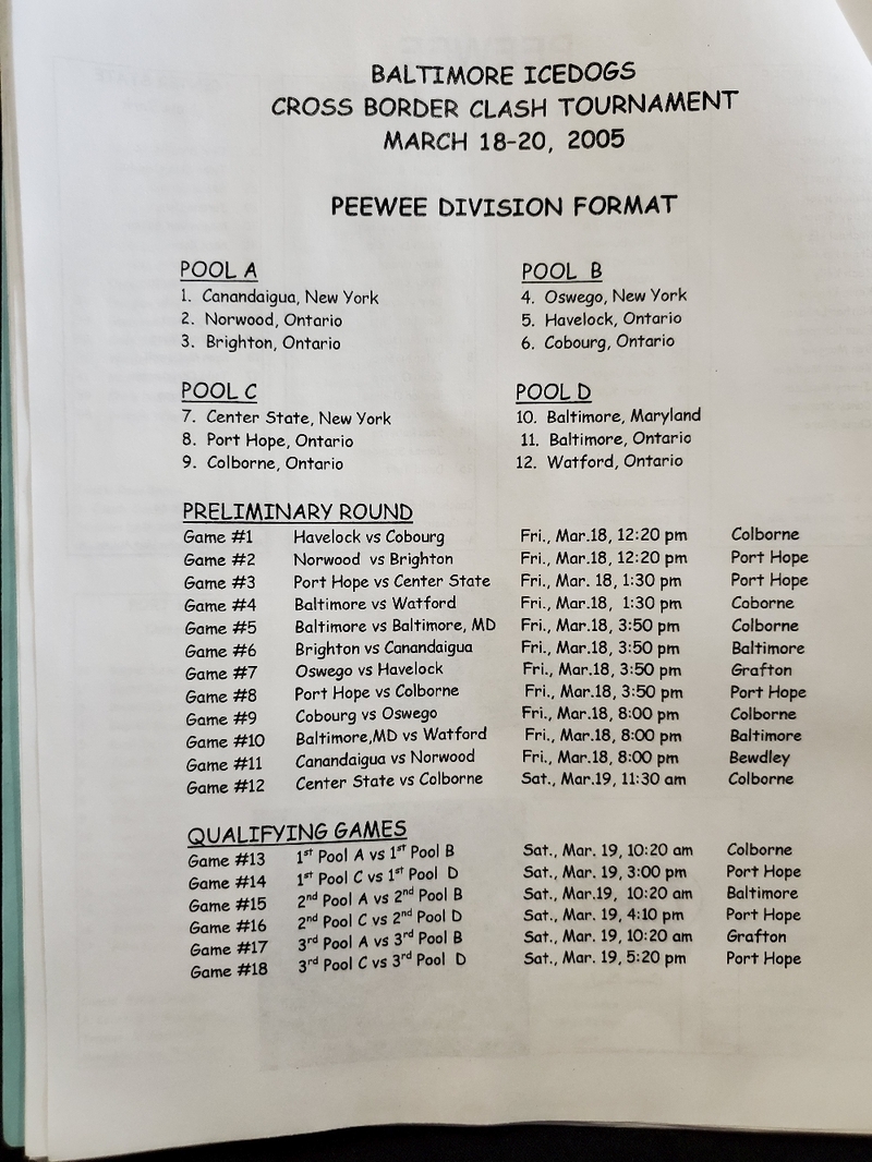 Youth Hockey Memorabilia