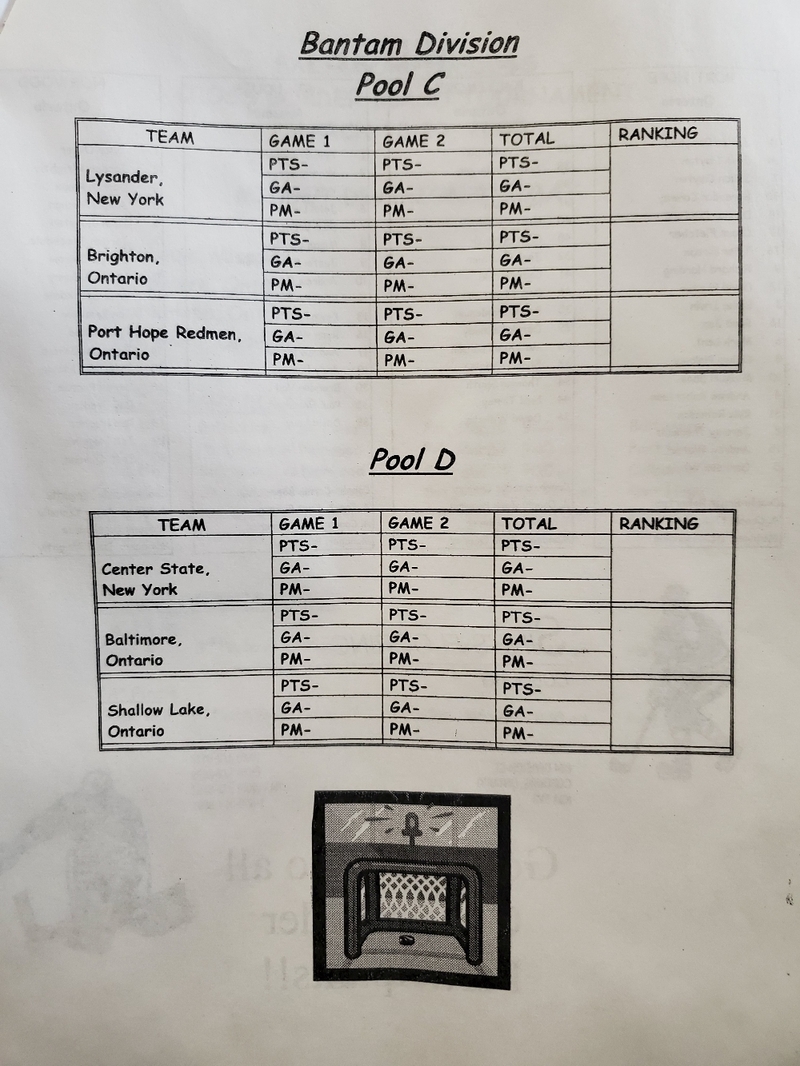 Youth Hockey Memorabilia