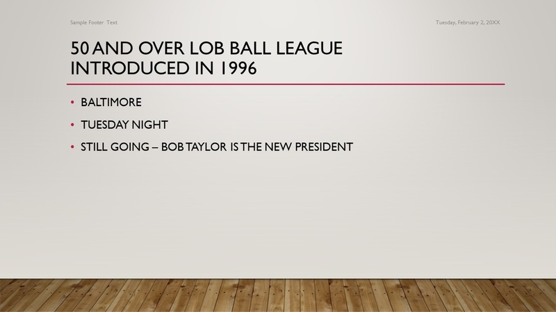 Leagues introduced and taken over