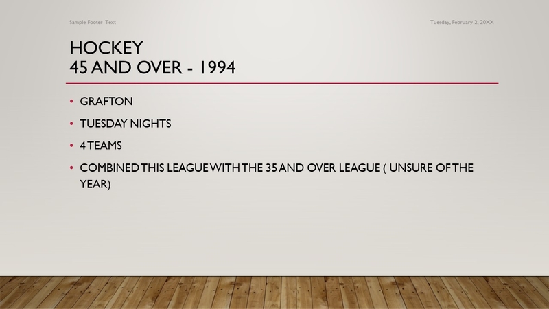 Leagues introduced and taken over