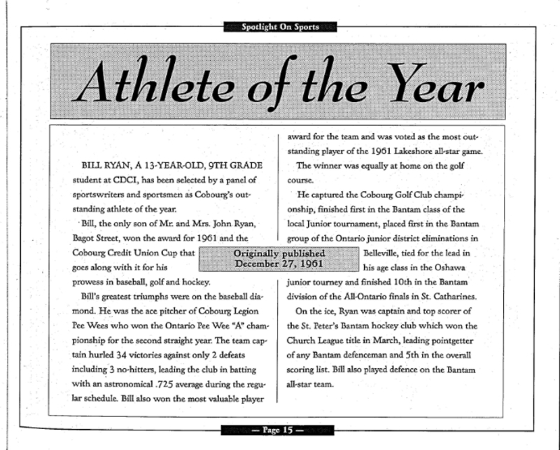 1961-12-27 Dodge -Spotlight -Athlete of the Year