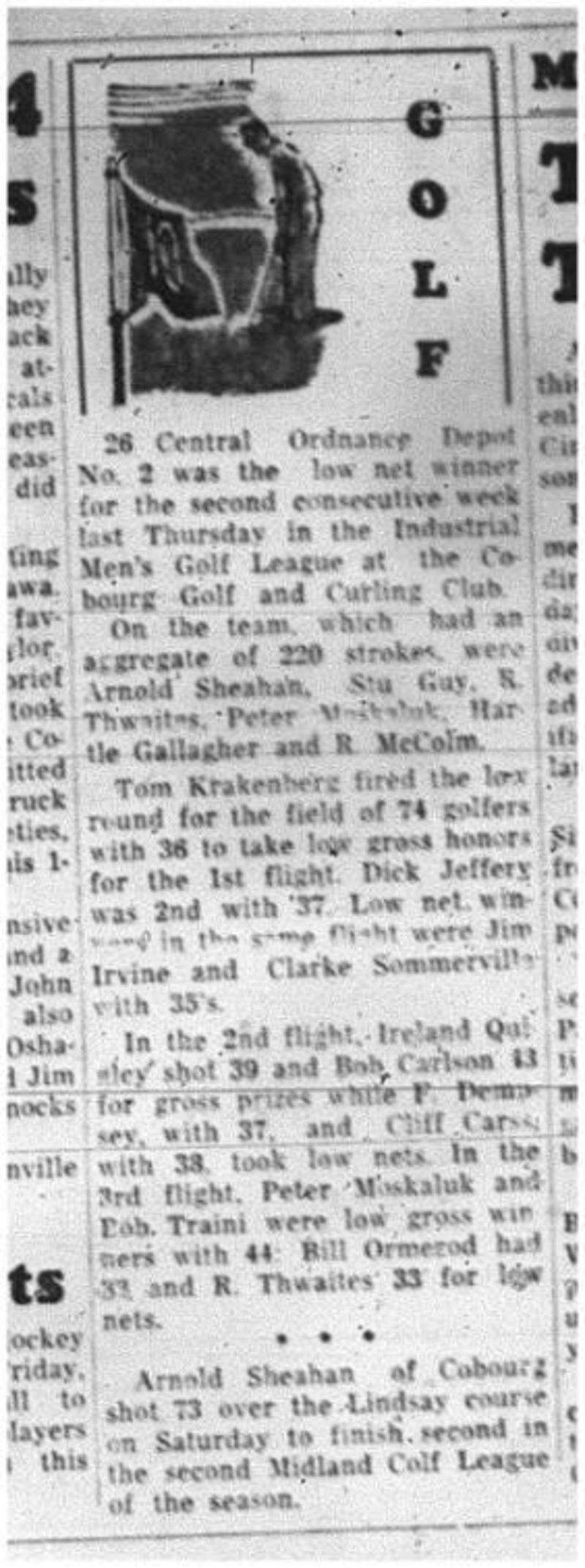 1964-06-03 Golf - Mens - Industrial Mens Golf League