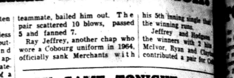 1965-08-25 Baseball -Boys-Cobourg vs Port Hope-C