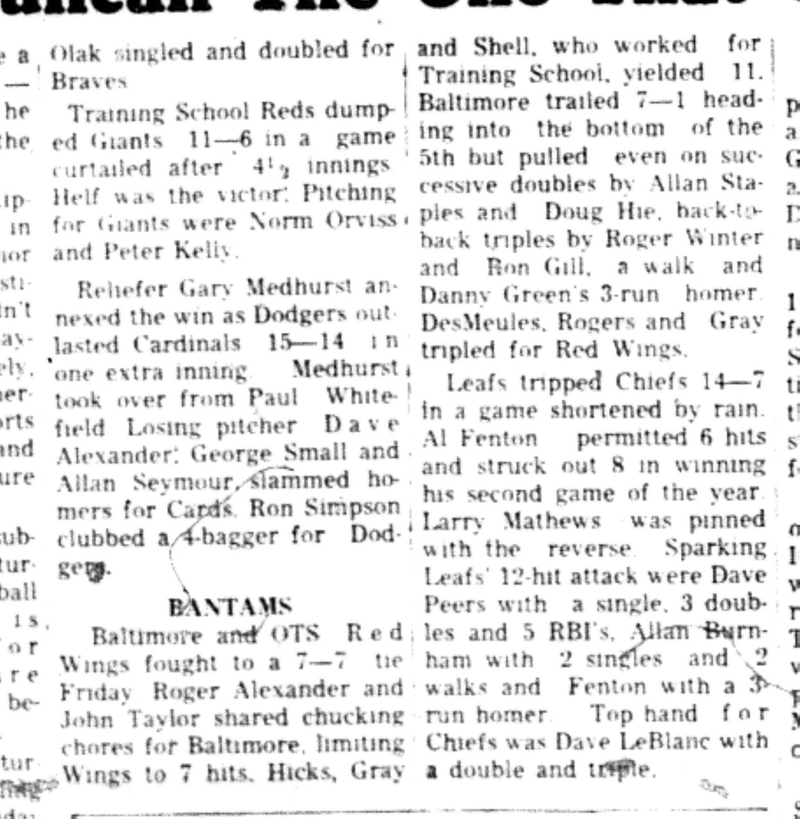 1966-06-07 Softball -Boys -CLMSL-Braves vs Baltimore-C