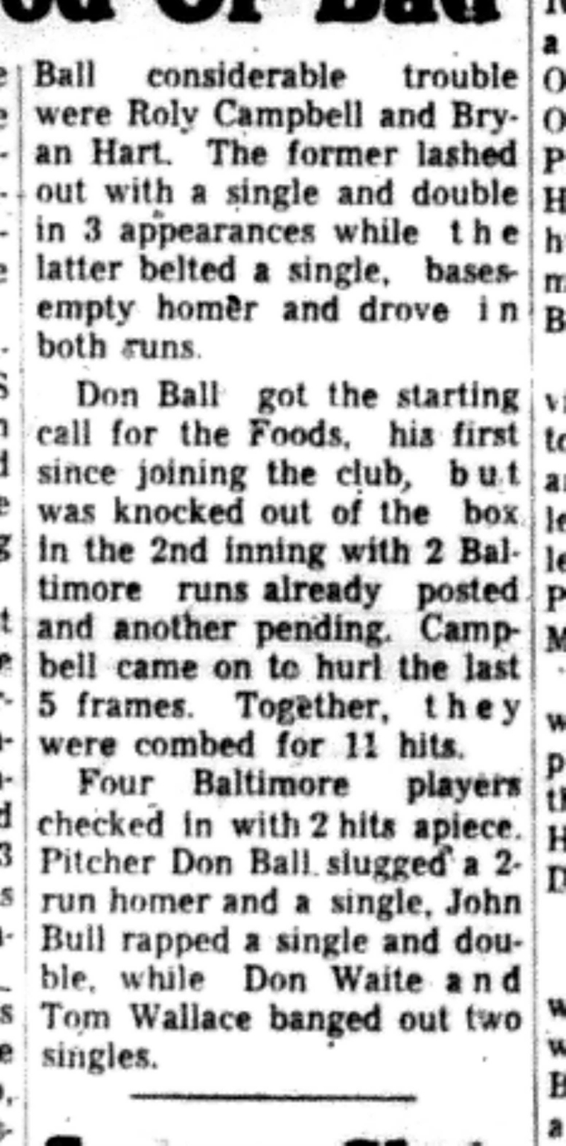 1966-06-29 Softball -Men -CMSL-Sommerville vs Training School-C