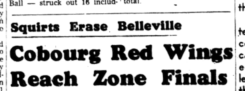 1966-08-17 Softball -Boys -Cobourg Red Wings vs Belleville-A
