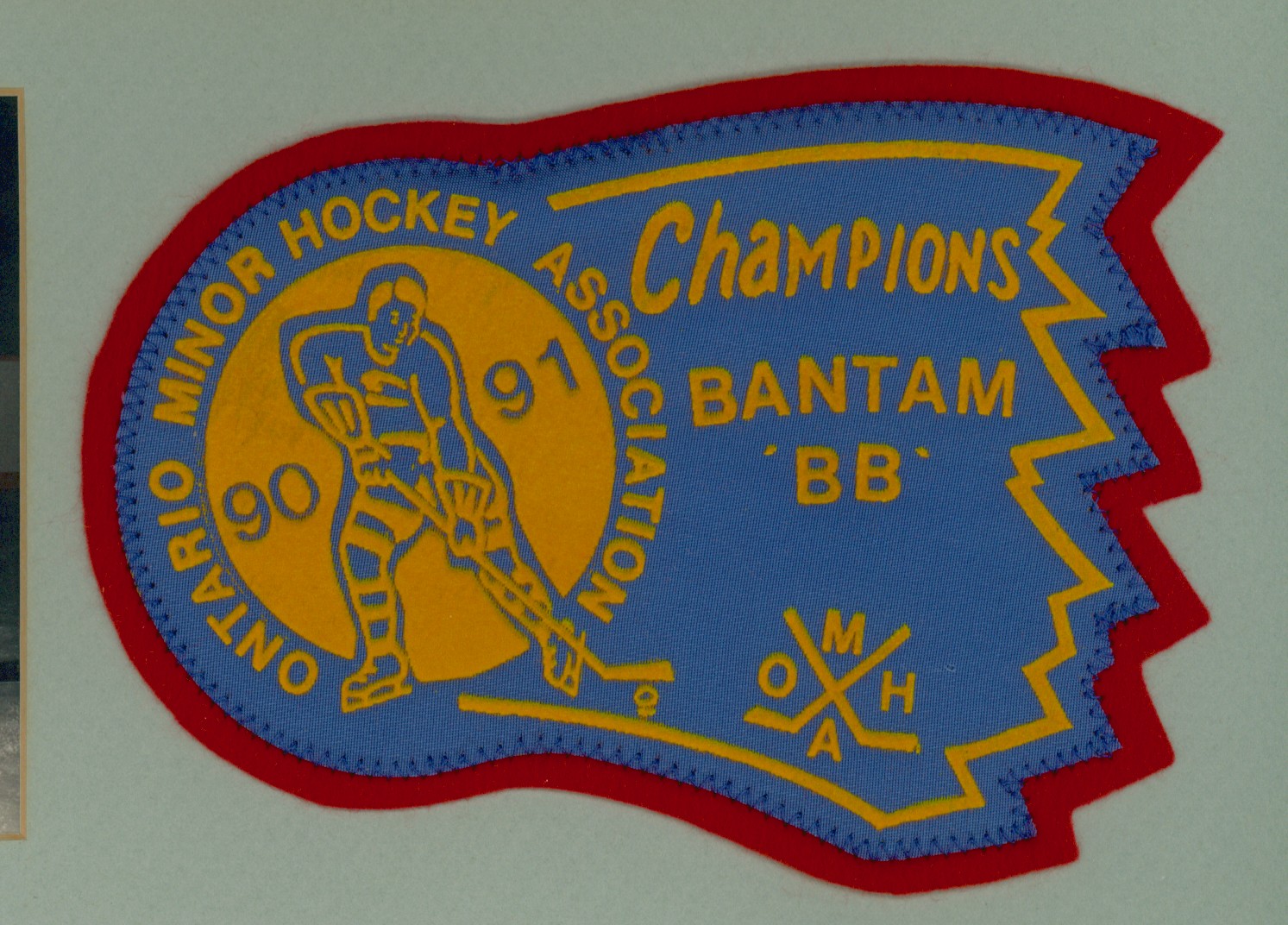 90-91 Ontario Bantam Champions crest