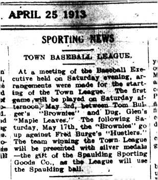 1913-04-25 Baseball