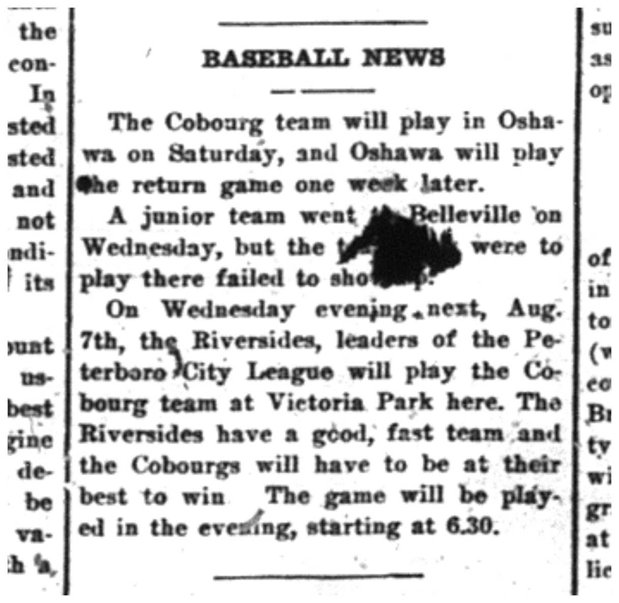 1918-08-02 Baseball