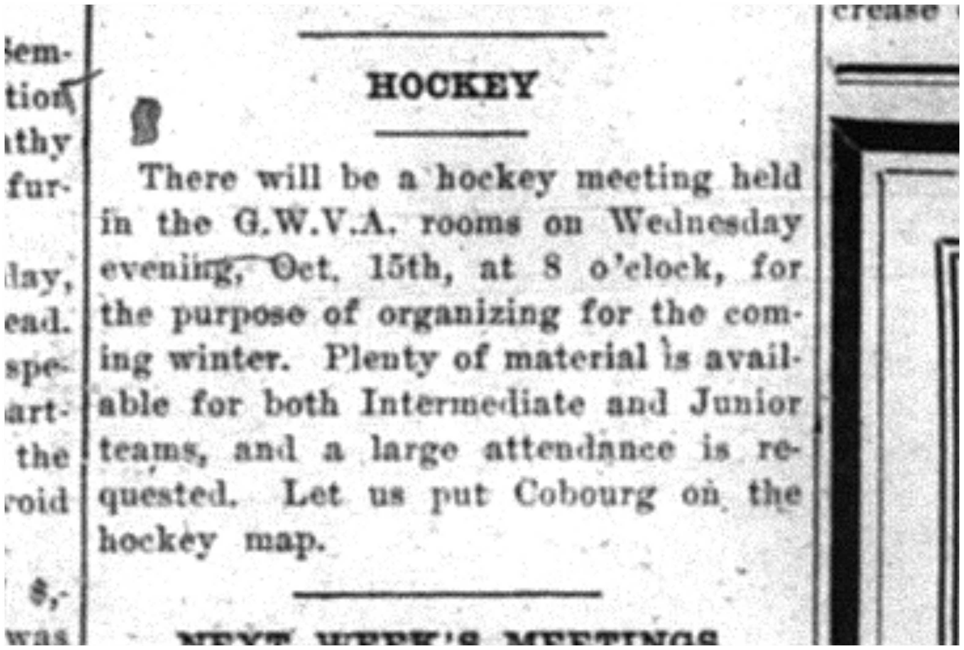 1919-10-10 Hockey