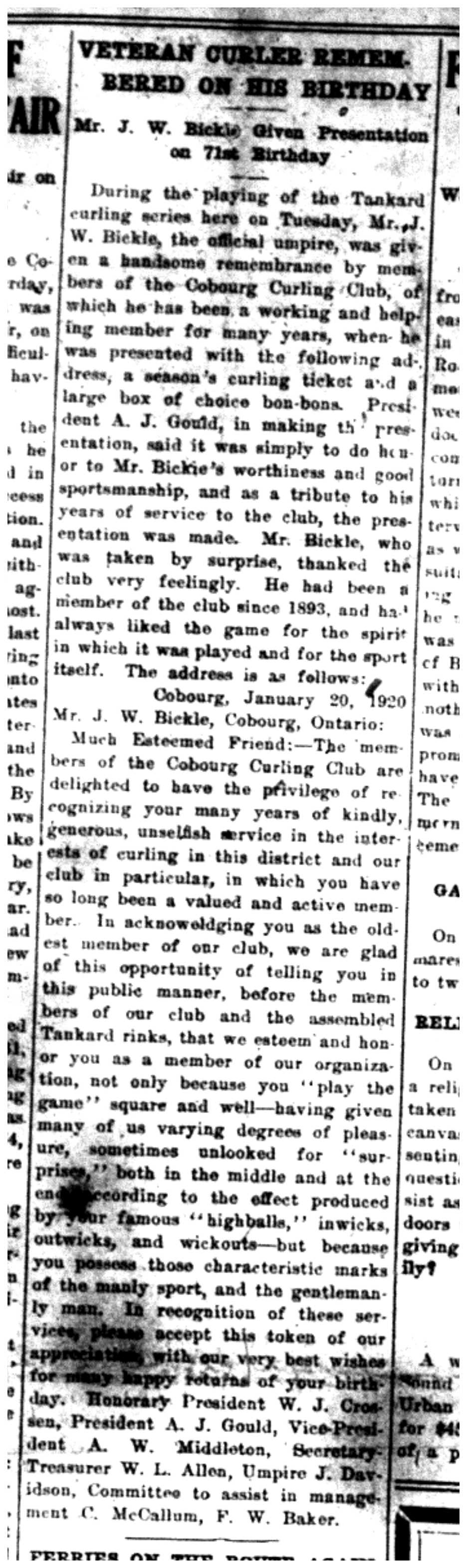 1920-01-23 Curling