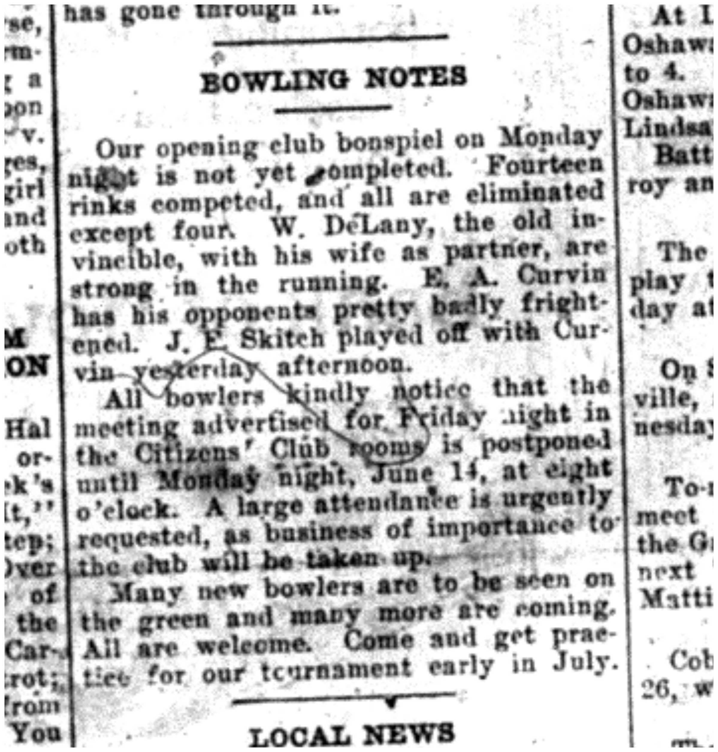 1920-06-10 Lawn Bowling