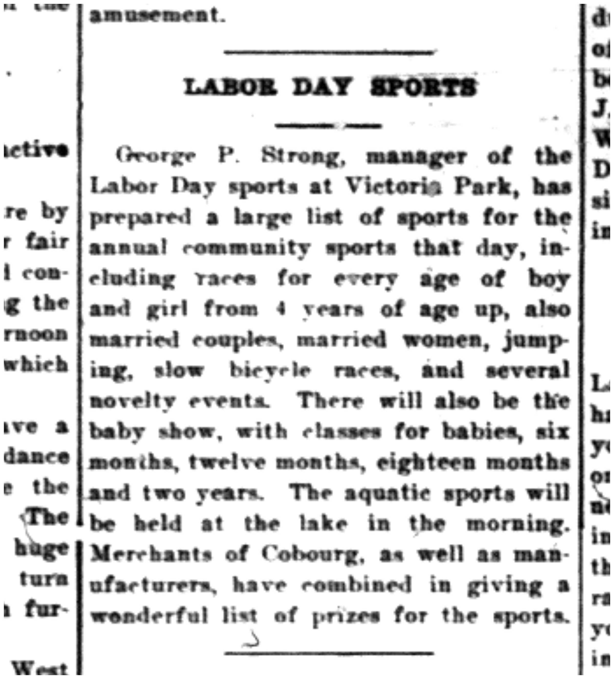 1926-09-02 Sports -Labour Day Games