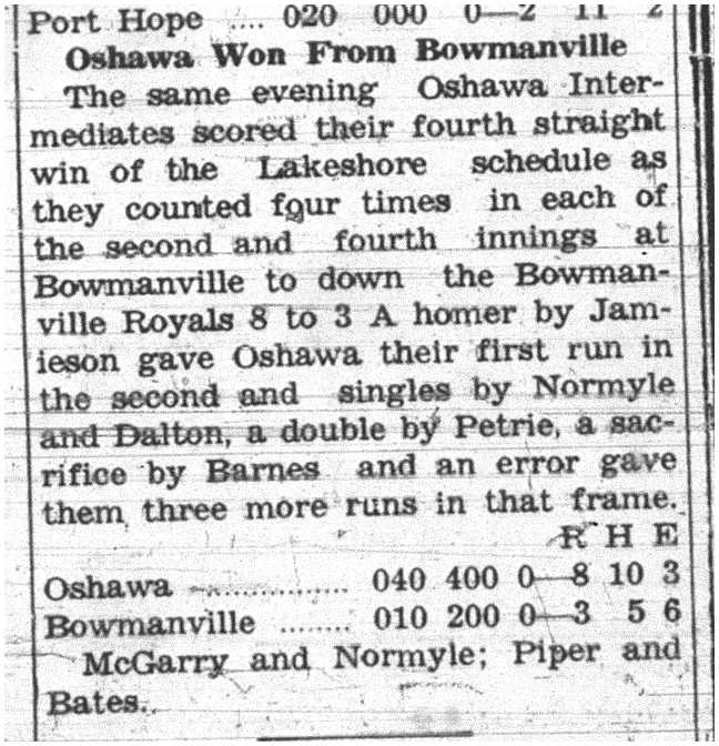 1937-06-17 Baseball - Intermediates