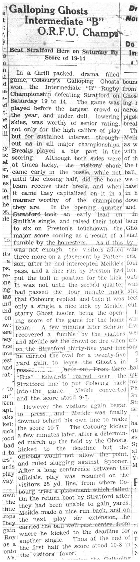 1937-12-02 Football - GG vs Stratford1