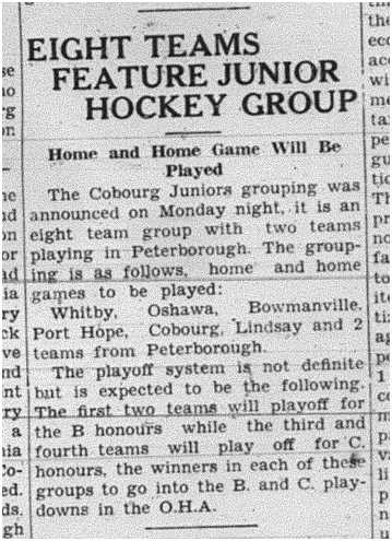 1938-12-01 Hockey -Juniors organizing meeting