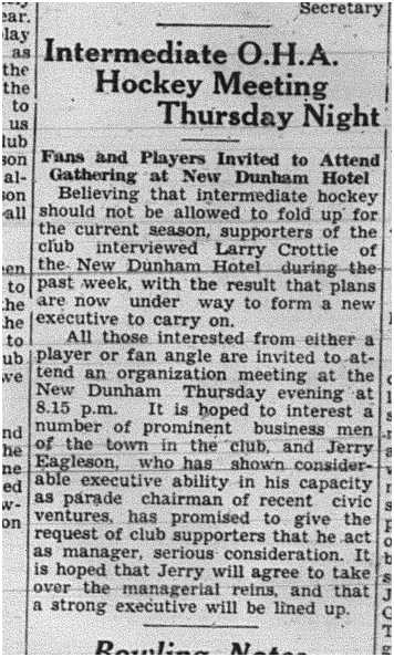 1938-12-15 Hockey -Intermediates organizing meeting