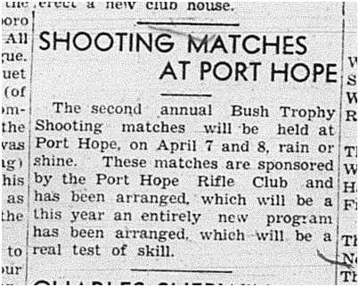 1939-04-06 Shooting -Bush Trophy Shooting matches at PH