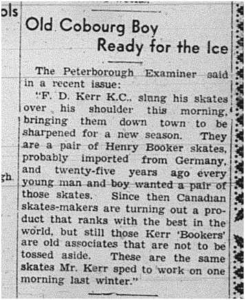 1940-01-04 Hockey -FD Kerr w-his Booker Skates