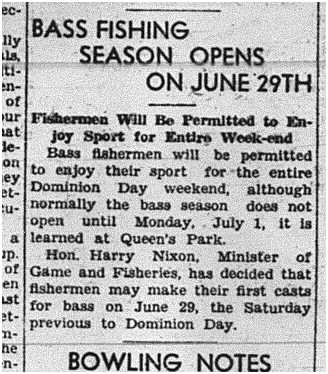 1940-05-09 Fishing -Bass Season Opening