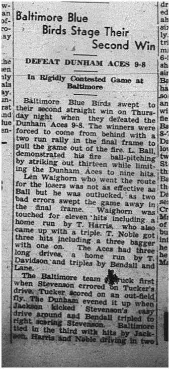 1940-06-06 Softball -Mens League Game