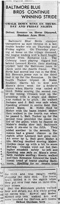 1940-06-13 Softball -Mens League game