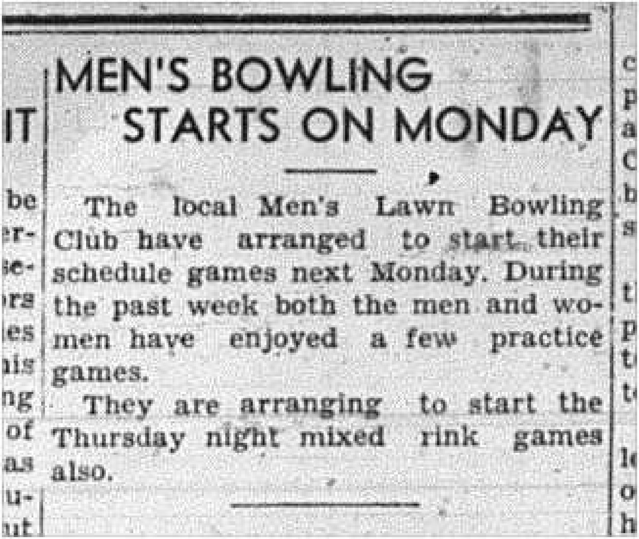 1943-06-17 Lawn Bowling