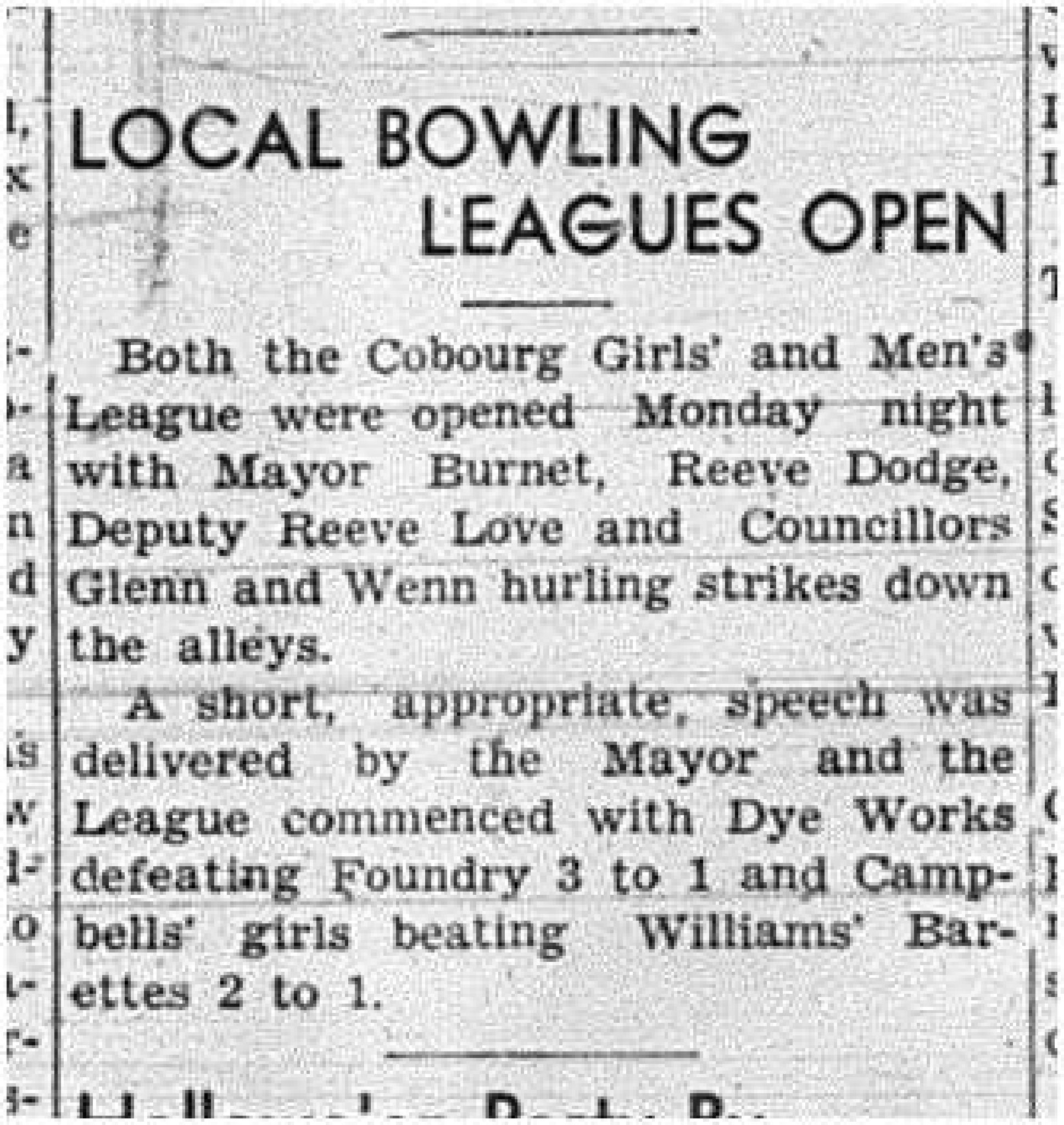 1943-11-04 Bowling