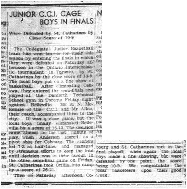 1944-03-30 School -Basketball-CCI juniors