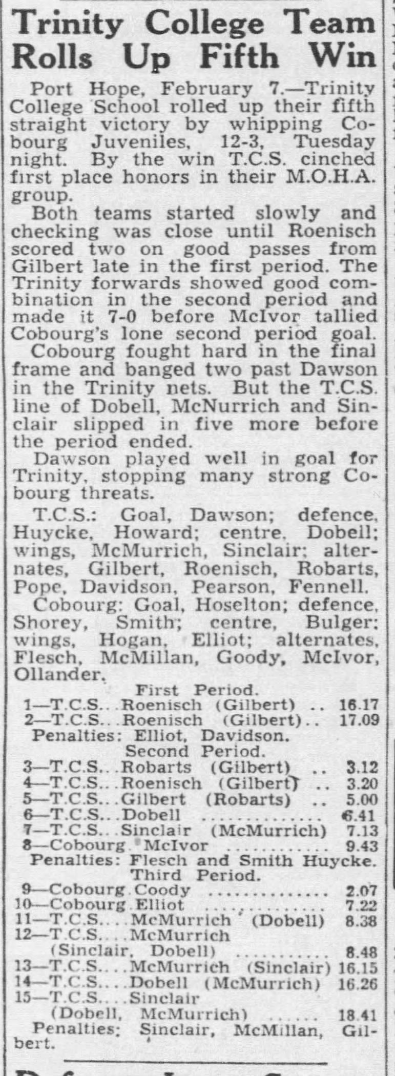 1945-02-08 Hockey - Juveniles - Montreal_Gazette