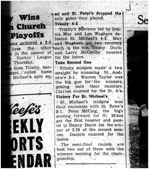 1955-03-03 Hockey -CCHL scores