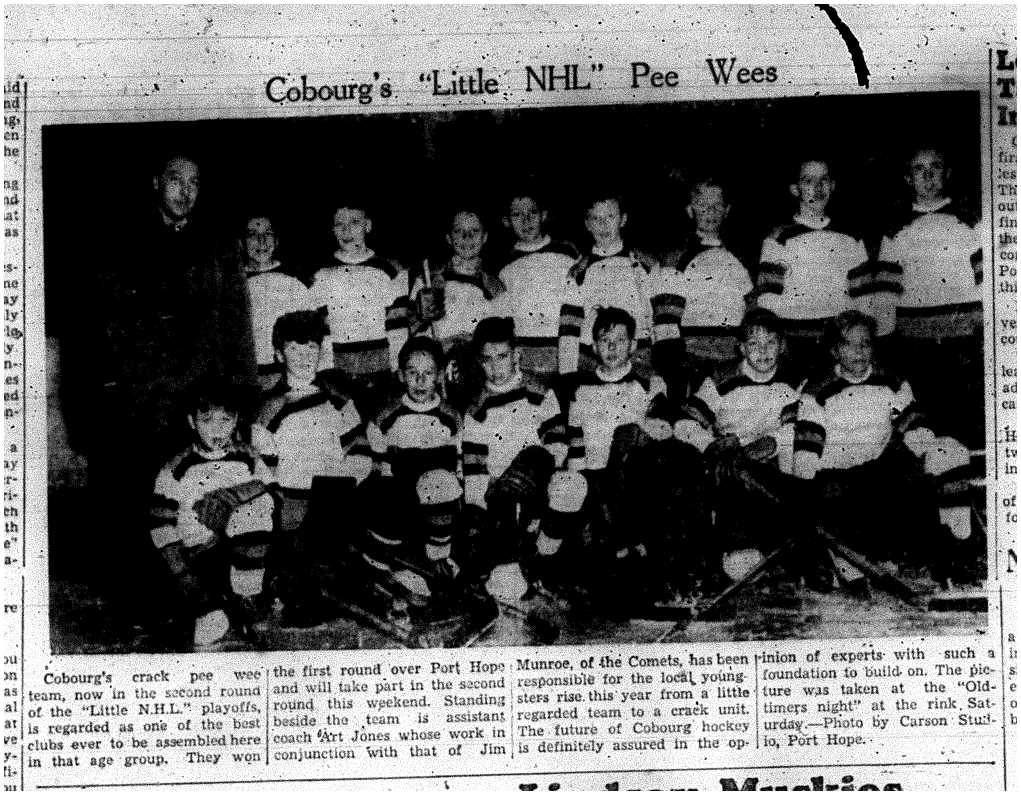 1955-03-31 Hockey -Little NHL PeeWee playoffs