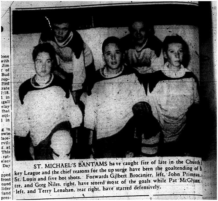1959-01-01 Hockey -CCHL St Michaels Bantams