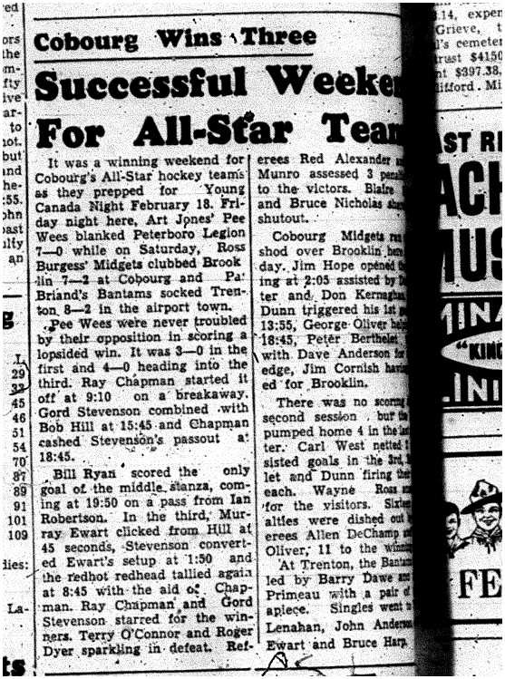 1959-02-05 Hockey -CCHL AllStar roundup