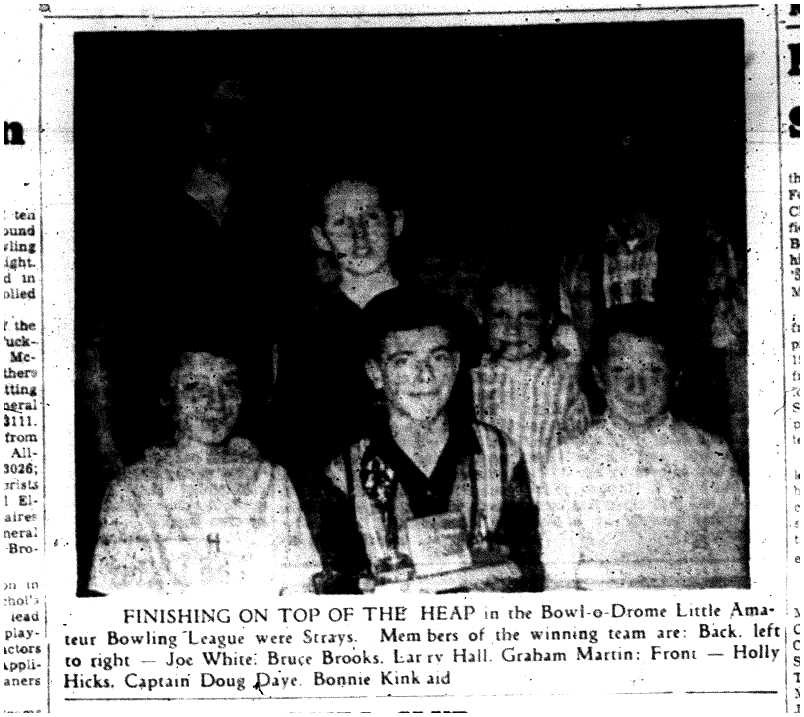 1959-05-07 Bowling -Little Amateur League Champs