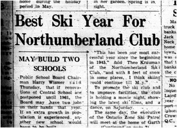 1960-03-10 Skiing -Northumberland Ski Club