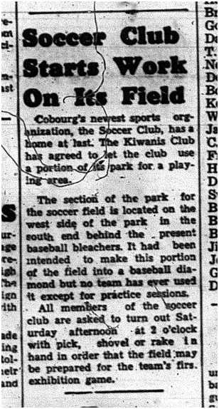 1960-05-12 Soccer -New field at Kiwanis Park