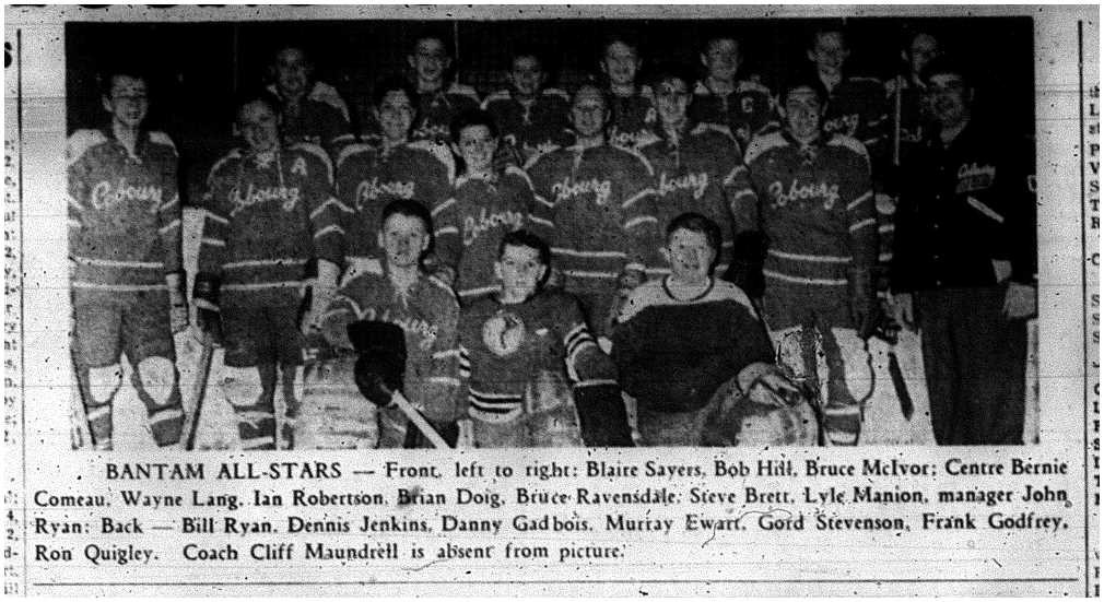 1961-02-16 Hockey -CCHL Bantam All-stars photo