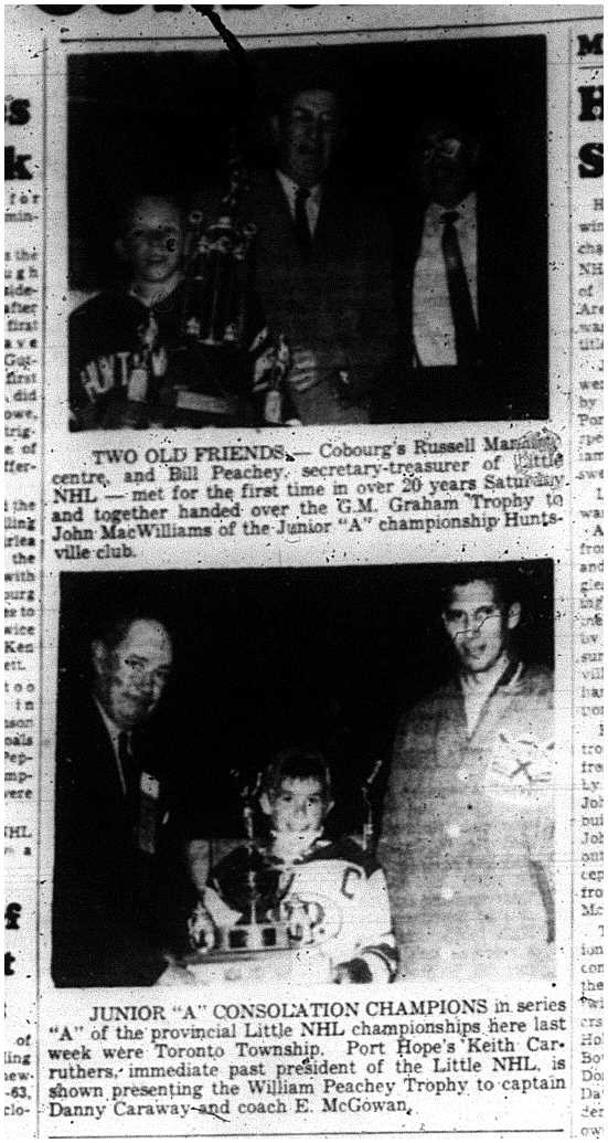 1962-05-02 Hockey -Little NHL Junior A winners