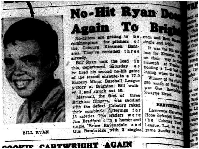 1962-06-28 Baseball -Bantam Ryan no-hitter