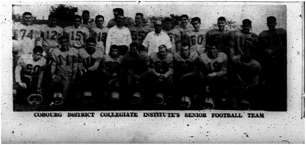 1962-11-14 School -CDCI Football team