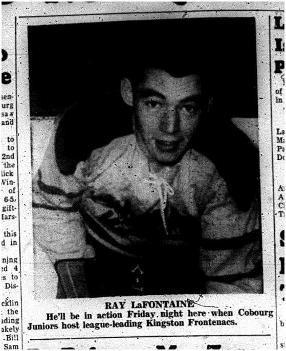 1962-12-26 Hockey -Juniors Lafontaine