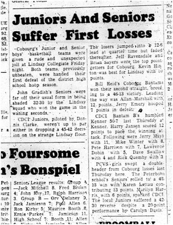 1963-02-06 School -Basketball CDCI vs Lindsay