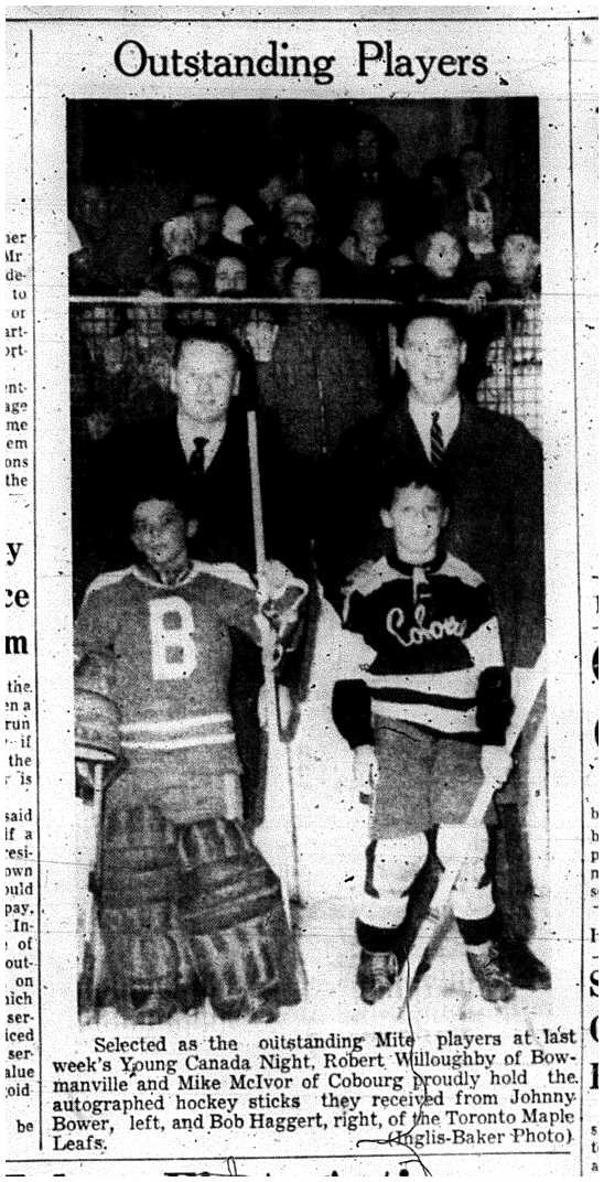 1963-02-13 Hockey -CCHL Young Canada Night Mite awards