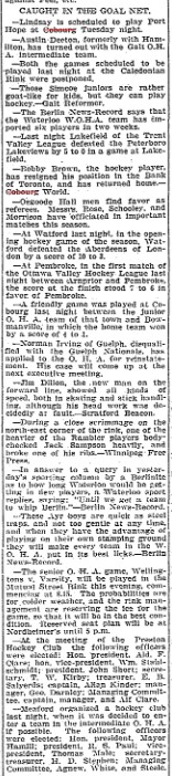 1902-01-11 Hockey -Lindsay to play PH at Cobourg-TO Star