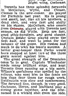 1902-01-13 Hockey -McCallum of Cobourg plays for Toronto-TO Star