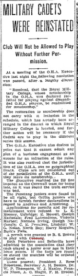 1902-01-17 Hockey -R S Brown to Play with Cobourg-TO Star