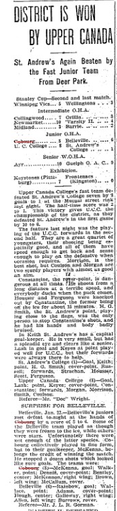 1902-01-24 Hockey -Juniors vs Belleville-TO Star